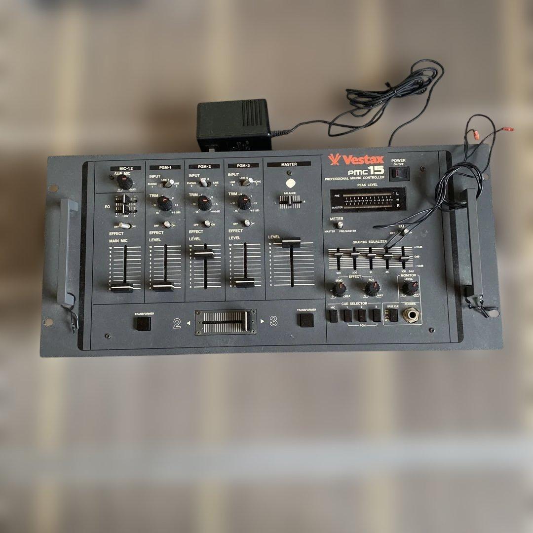 Vestax PMC-15 DJミキサー