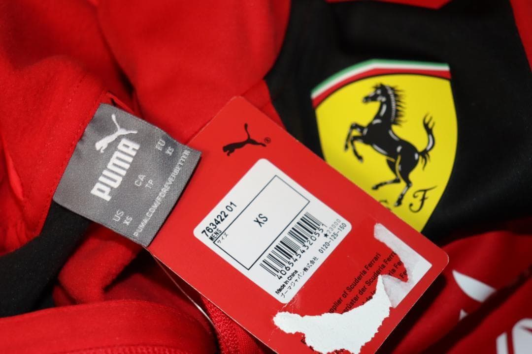 新品 PUMA × フェラーリ ソフトシェルジャケット (XS/US)　Ⓗ