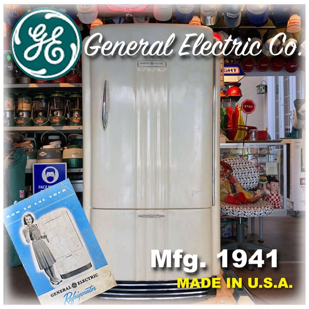 冷蔵庫・冷凍庫 1941's Vintage GE Refigerator  U.S
