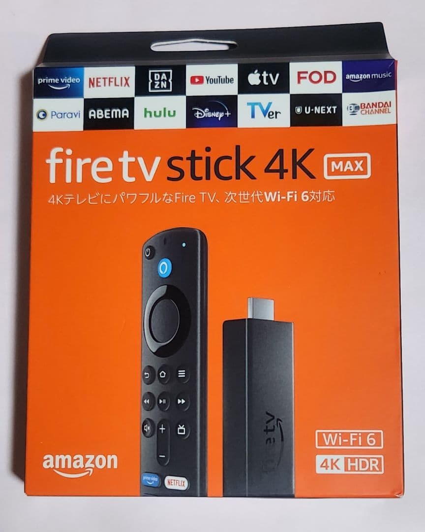Amazon Fire TV Stick 4K Max 新品未開封品➀ 値下げ①
