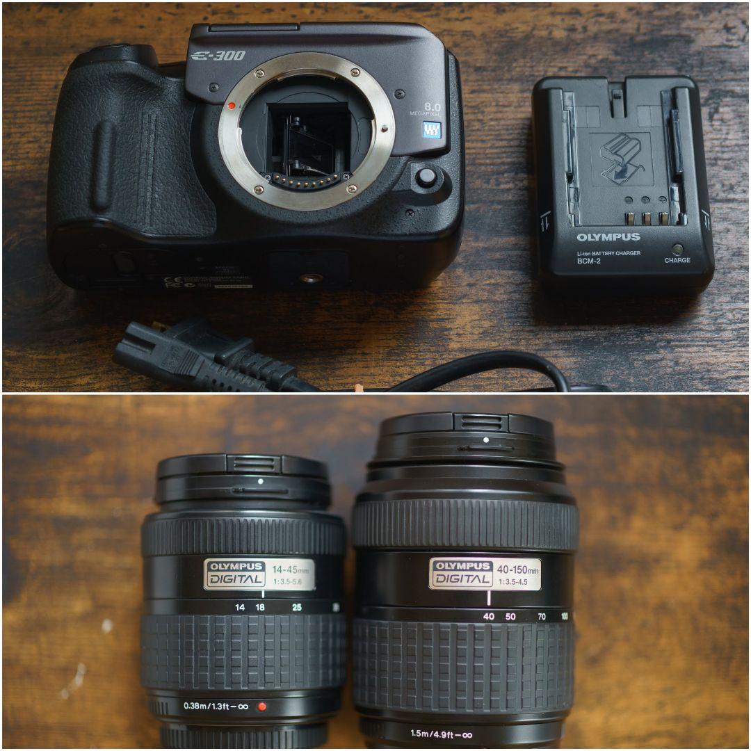 OLYMPUS E-300 ショット数7952 ズームレンズ2本付
