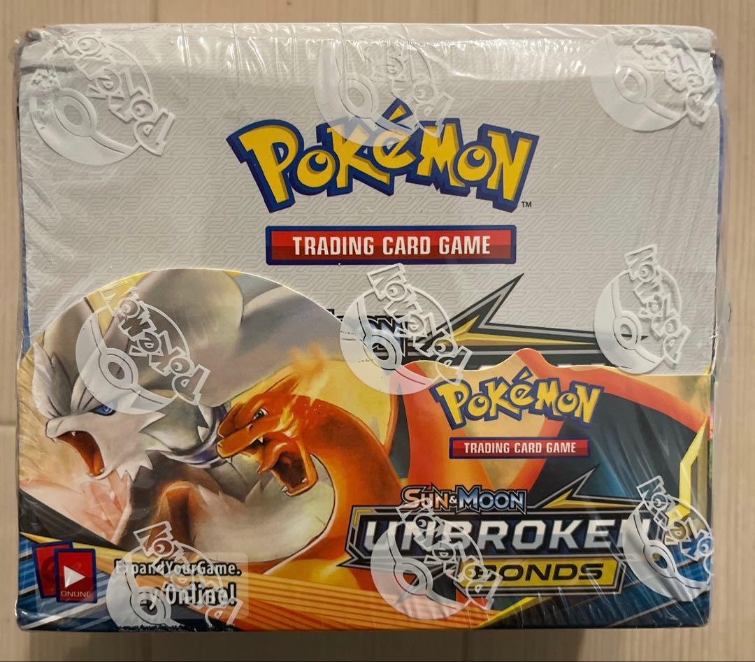 ポケモンカード　英語　Unbroken Bonds ブースターボックス