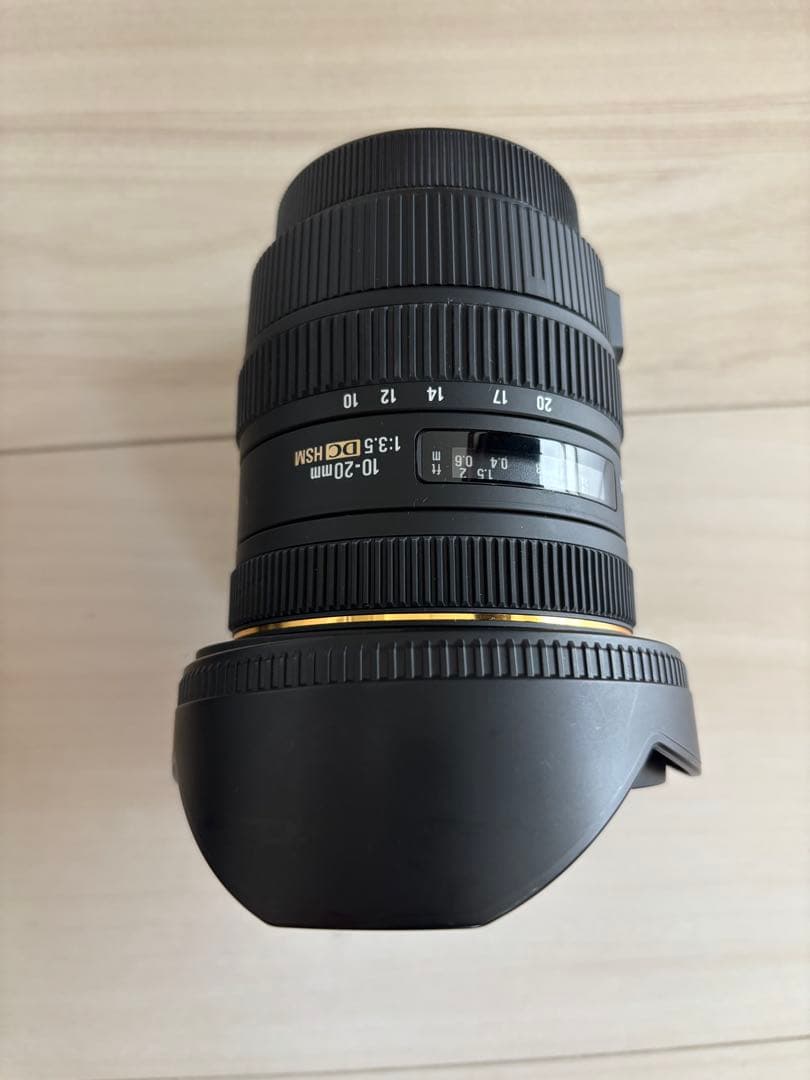 SIGMA 10-20mm F3.5 広角レンズ　キャノンEFマウント