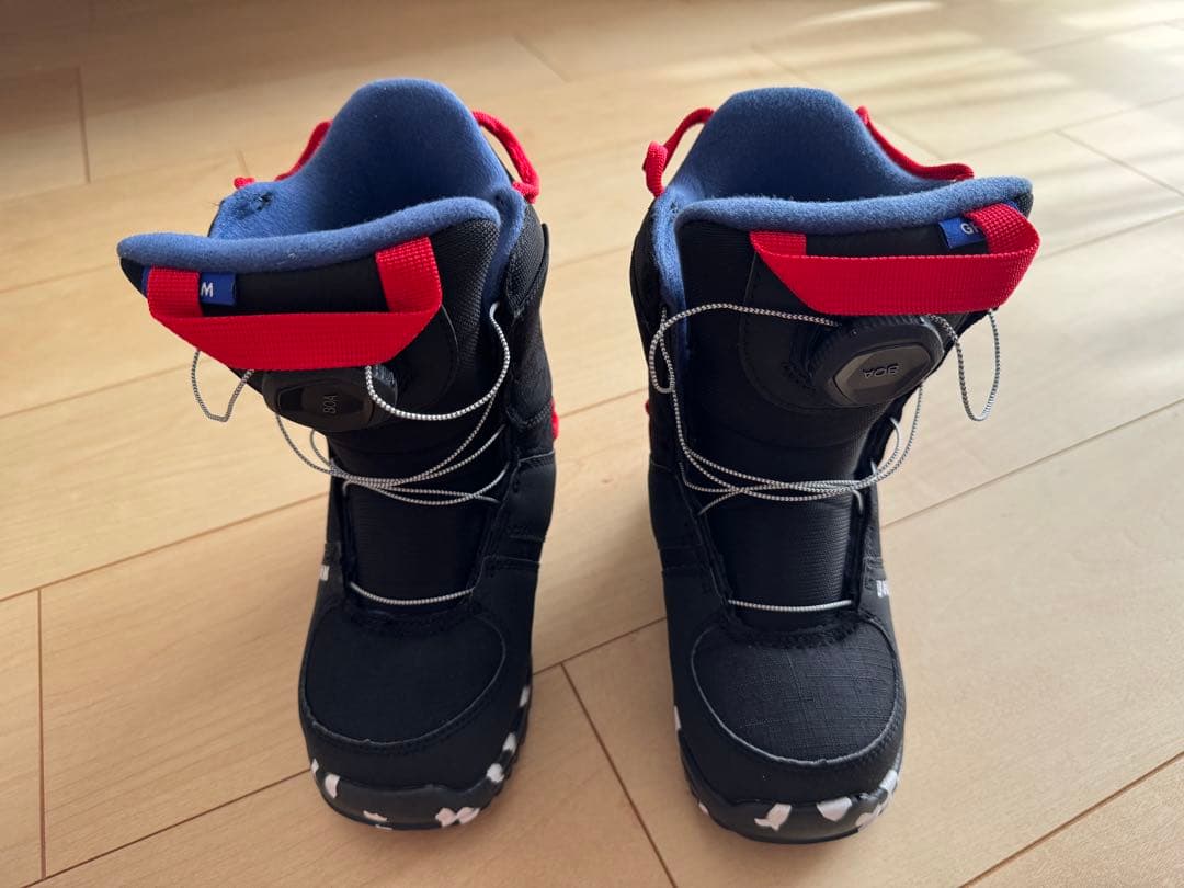 BURTON 子ども用スノーボードブーツ M 19.5cm GROM BOA