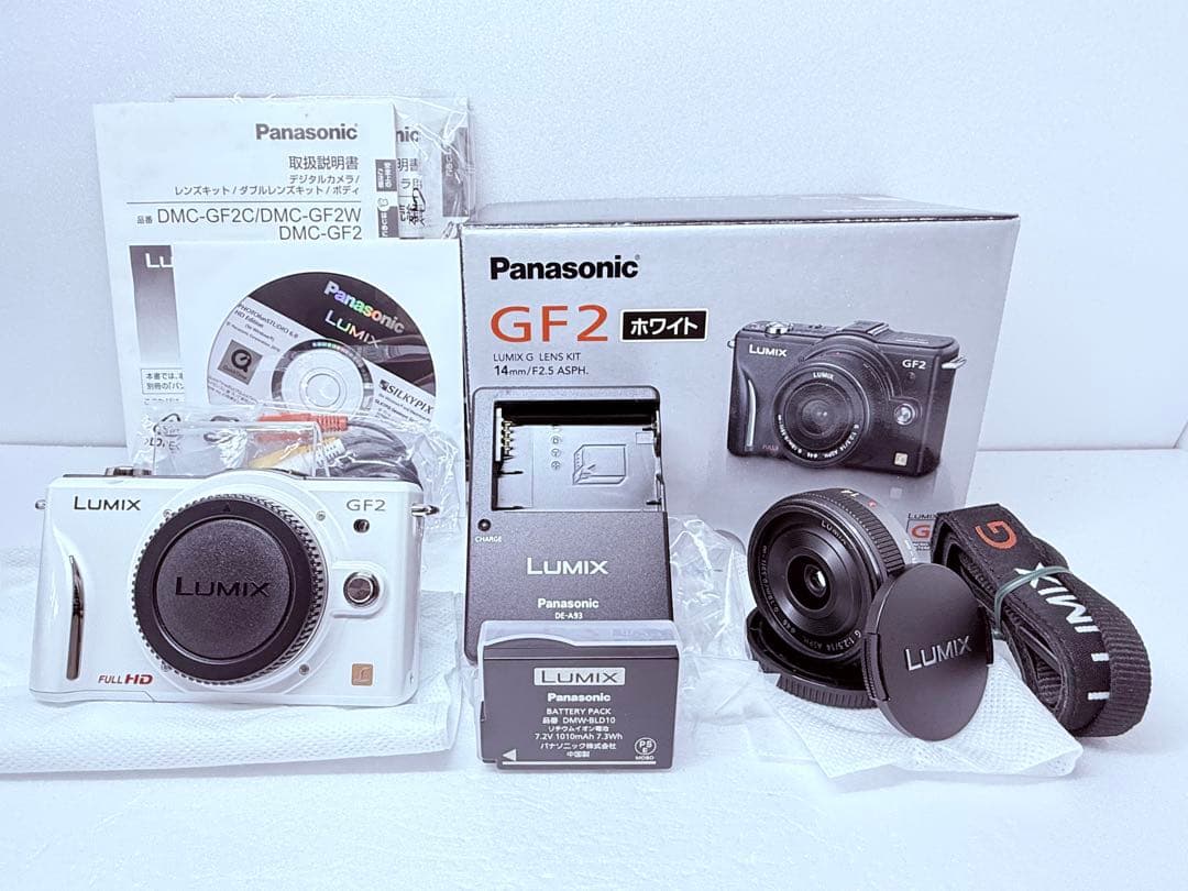 Panasonic LUMIX DMC-GF2 H-H014 レンズキット