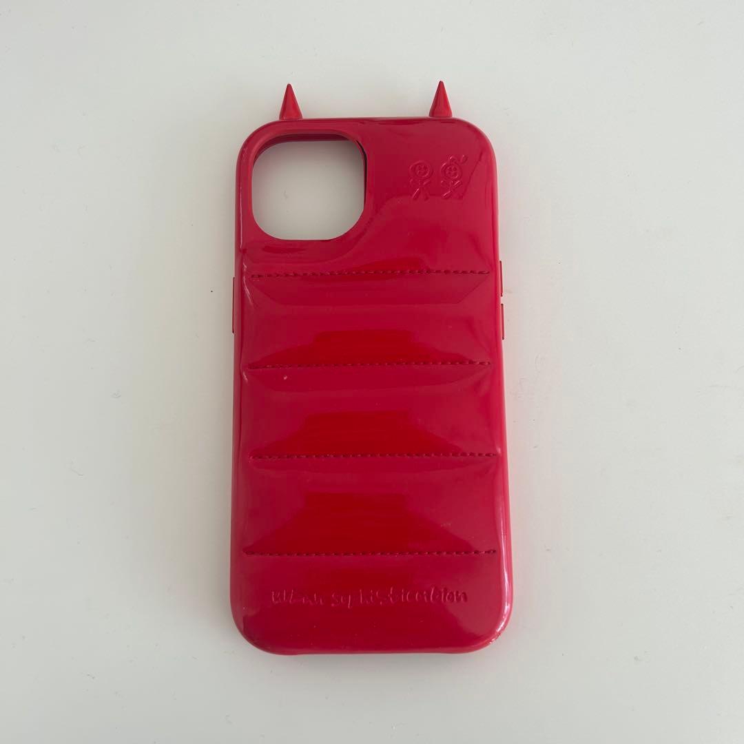 Urban Sophistication iPhone14ケース 赤 ツノ