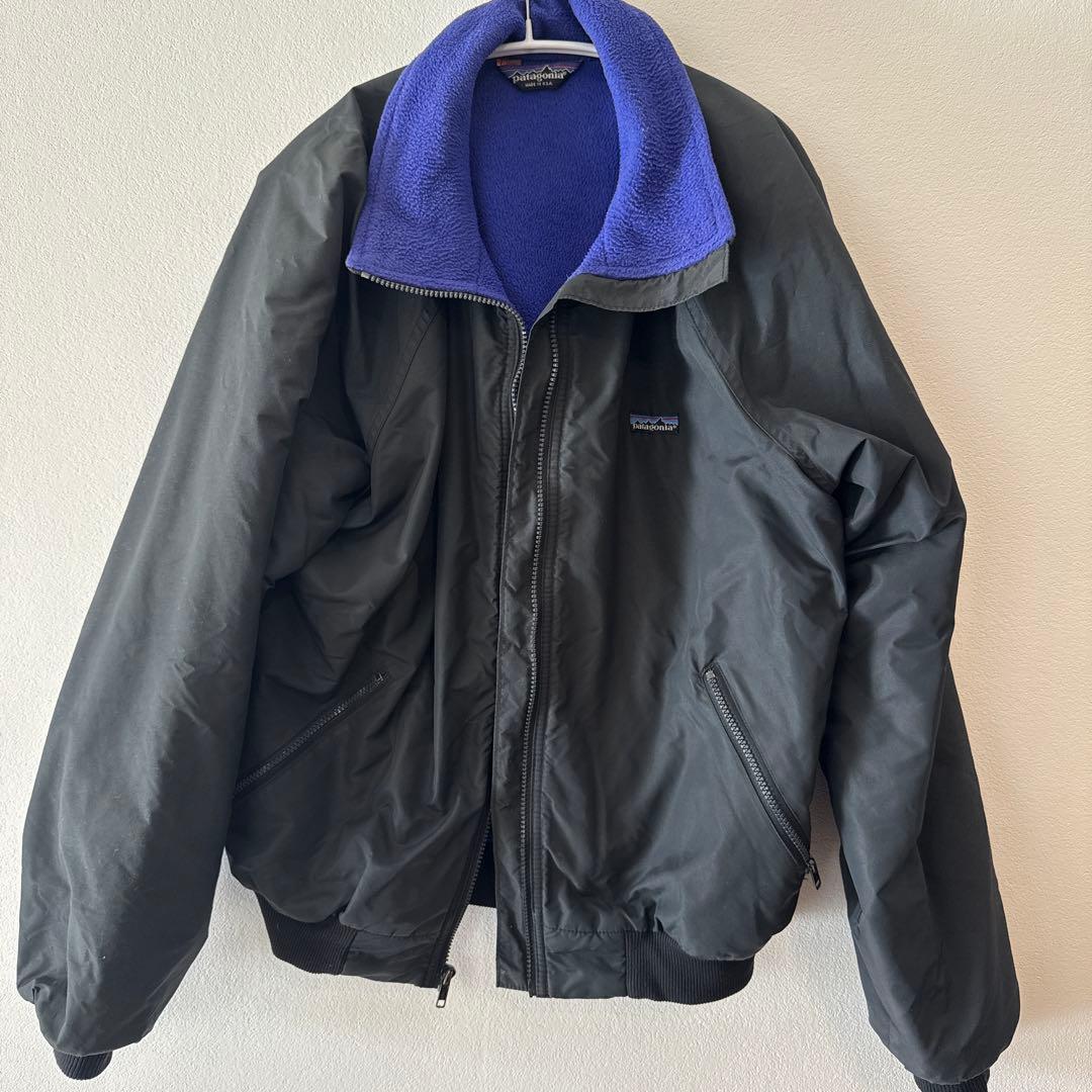 .*様 patagonia 黒ジャンパー