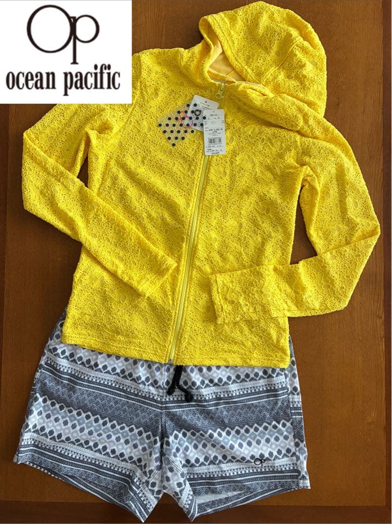 Greenグリーん　Ocean Pacific ラッシュガード　セット