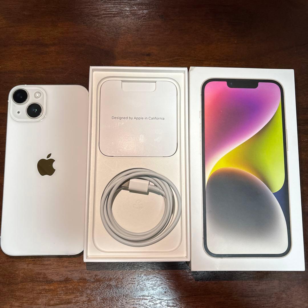 【美品】iPhone14 本体　128GB SIMフリー