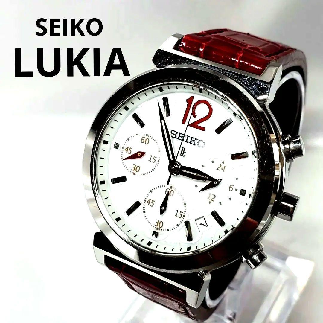 【8日迄限定セール❕稼働☆希少】SEIKOルキア ソーラー クロノグラフt07