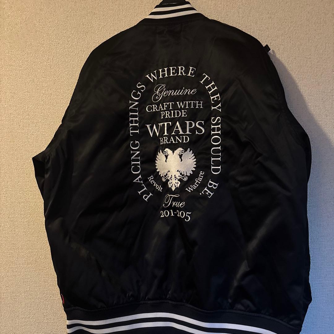 wtaps(ダブルタップス) 17aw チーム ジャケット ブラック サイズ3