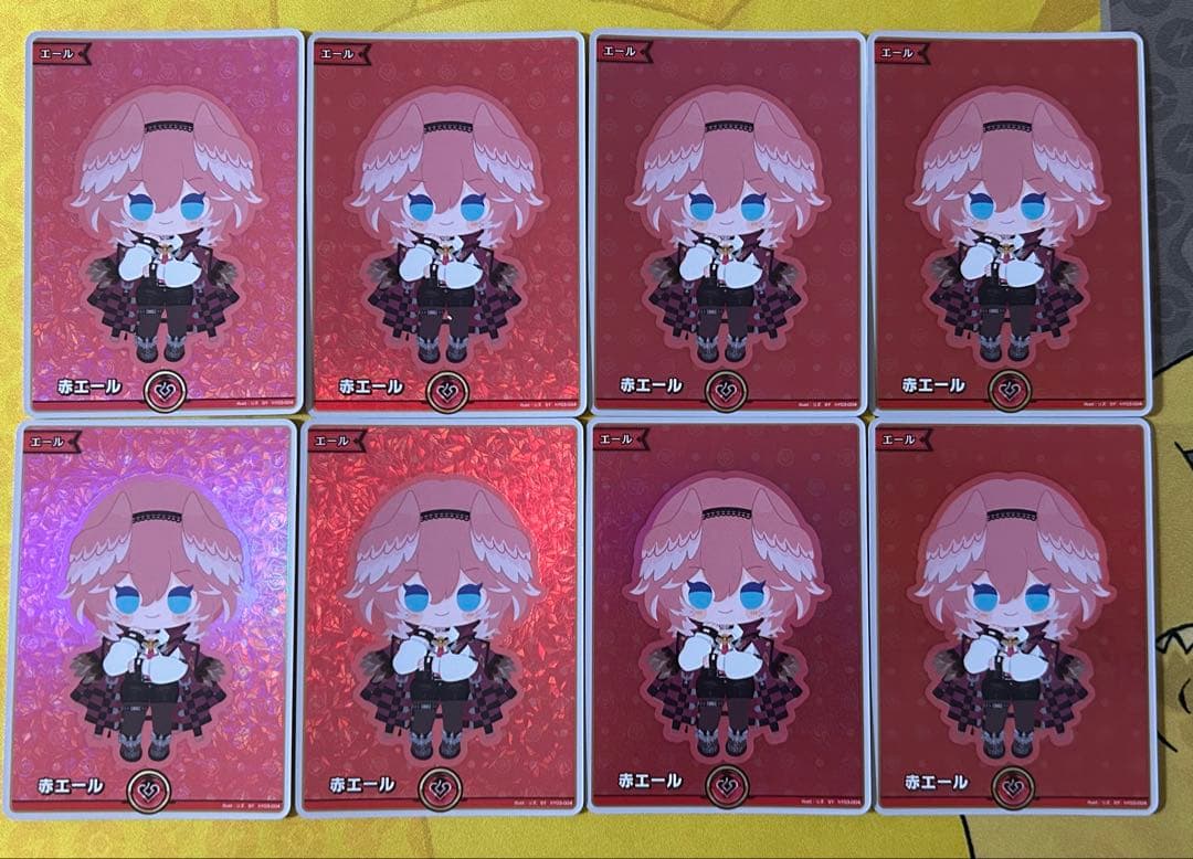 ホロライブカードゲーム　ホロカ　鷹嶺ルイ　8枚　SY　赤エール