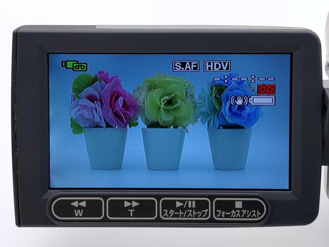 miniDVのダビングに！ Canon ビデオカメラ iVIS HV20 01