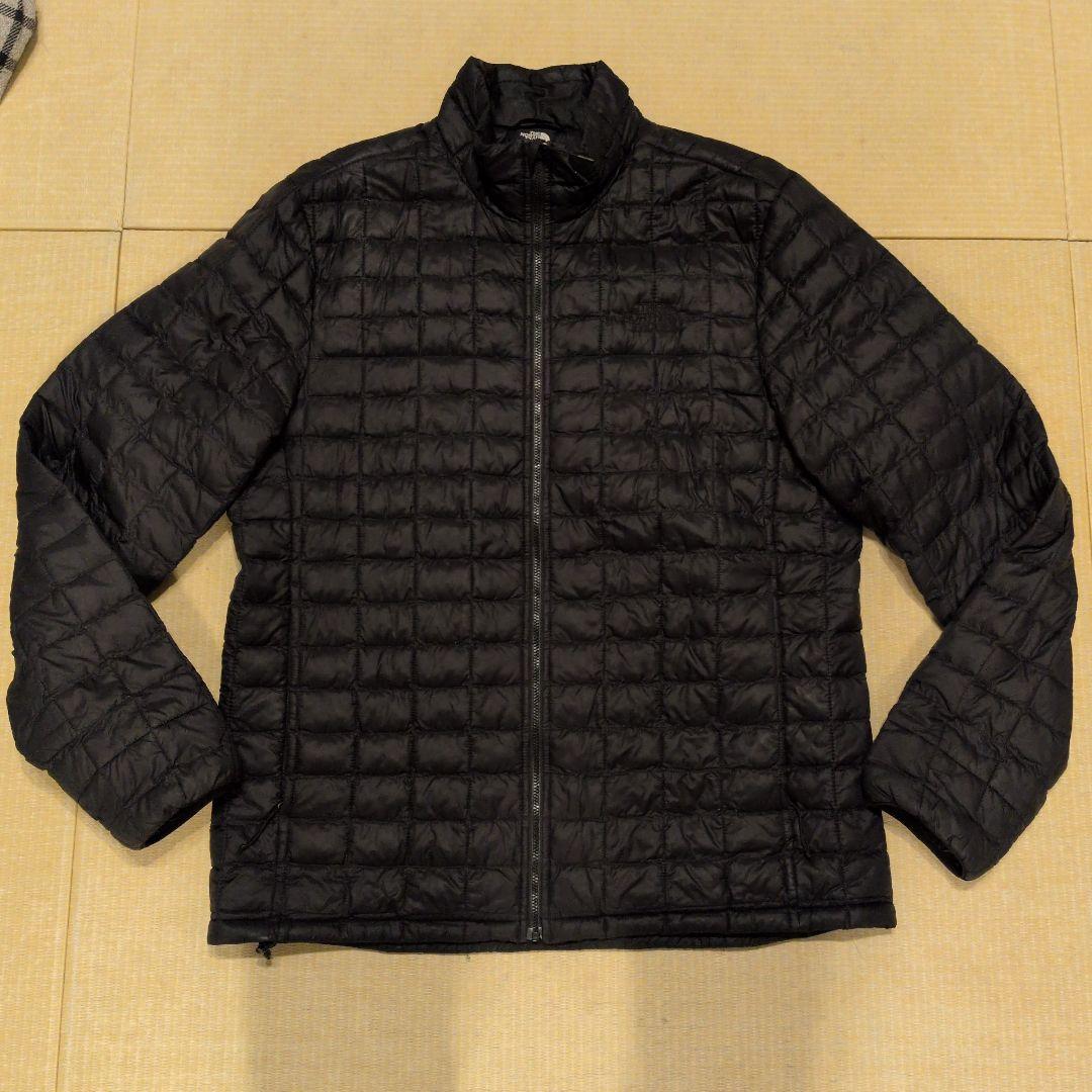 THE NORTH FACE ブラック キルティングジャケット Lサイズ
