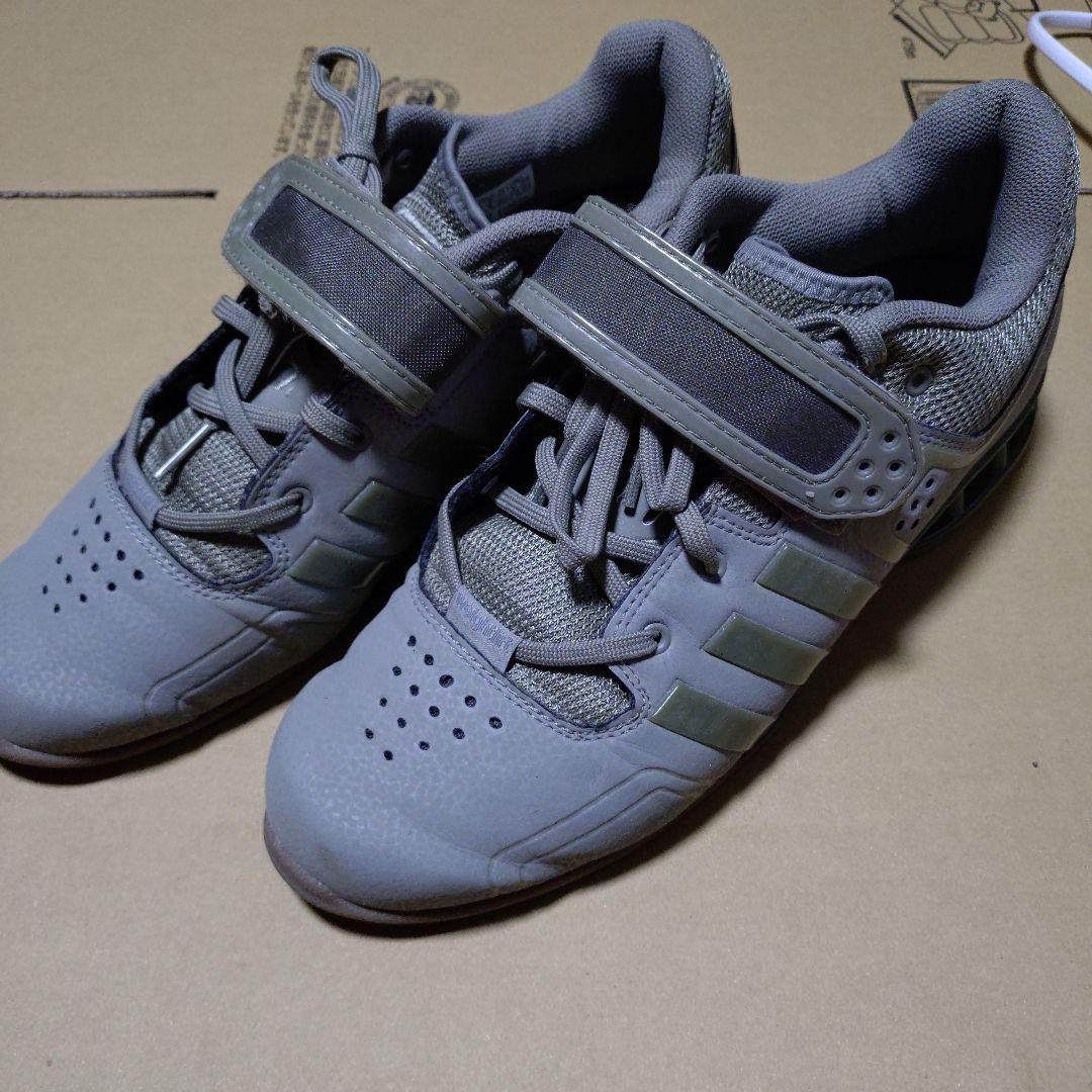 今夜のみ　adidas　アディパワー 　27.5 SBD　golds gym