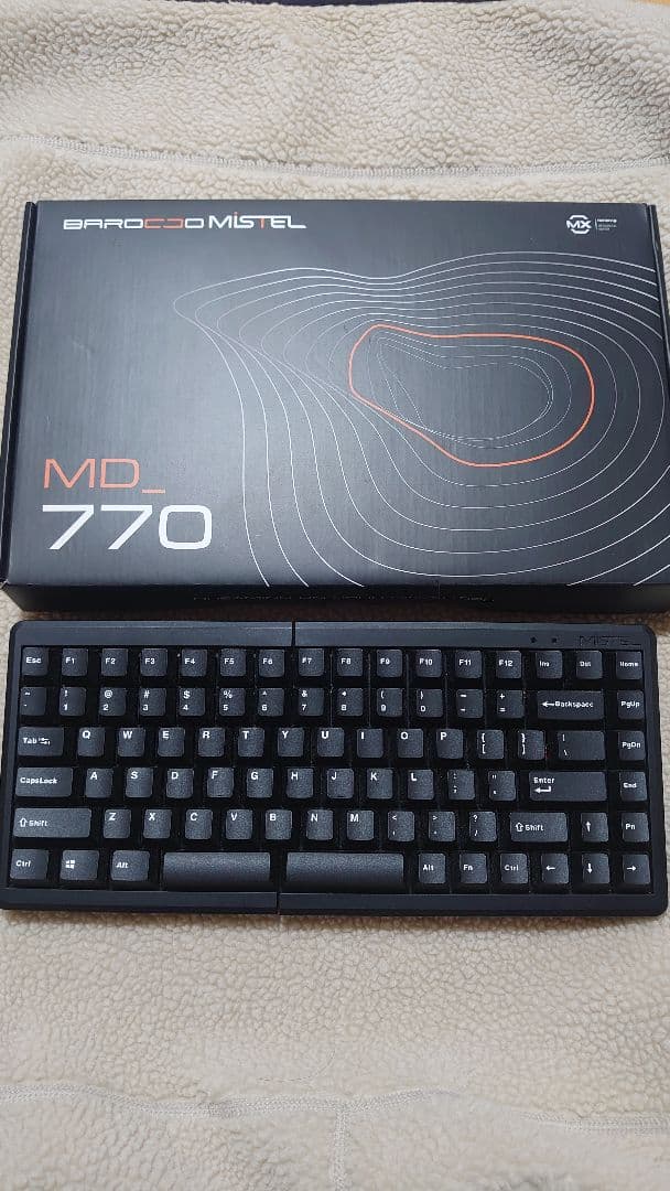 BAROCCO MD770（英語配列） 静音赤軸
