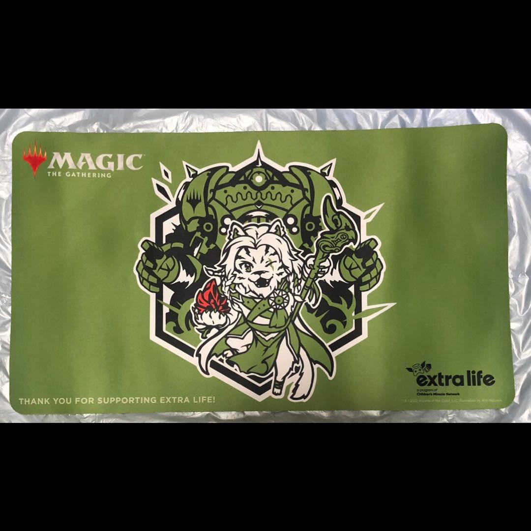 mtg プレイマット アジャニ extra life