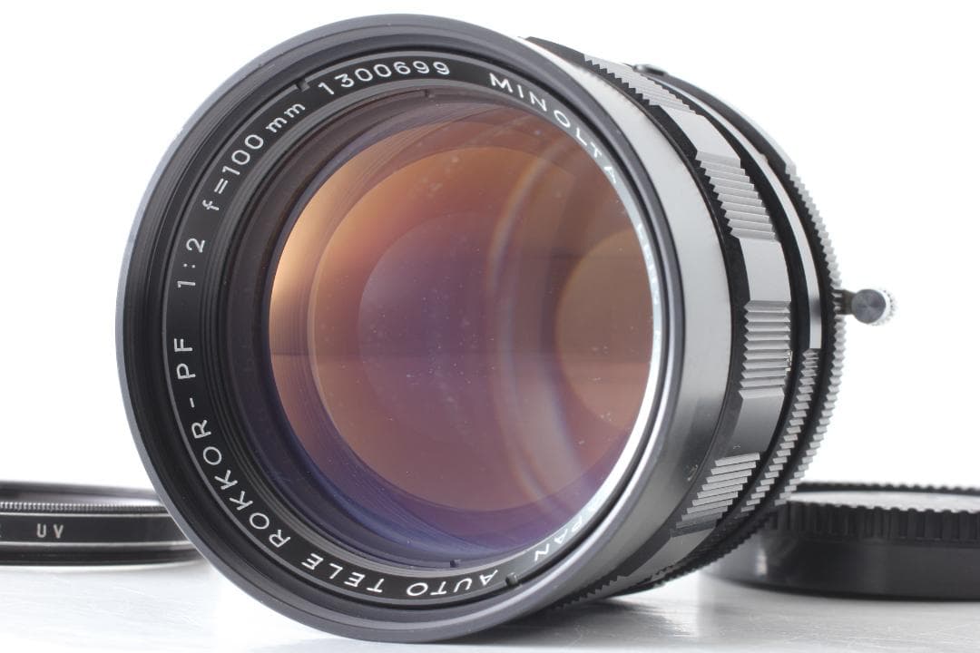 ミノルタ MINOLTA 100mm f2 単焦点レンズ ROKKOR