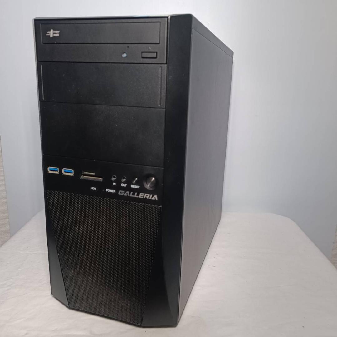 ゲーミングPC/i5 9400F/500GB/GTX1050/ガレリア