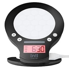【美品】inti Energy Light 光で起きる目覚まし時計 inti4s
