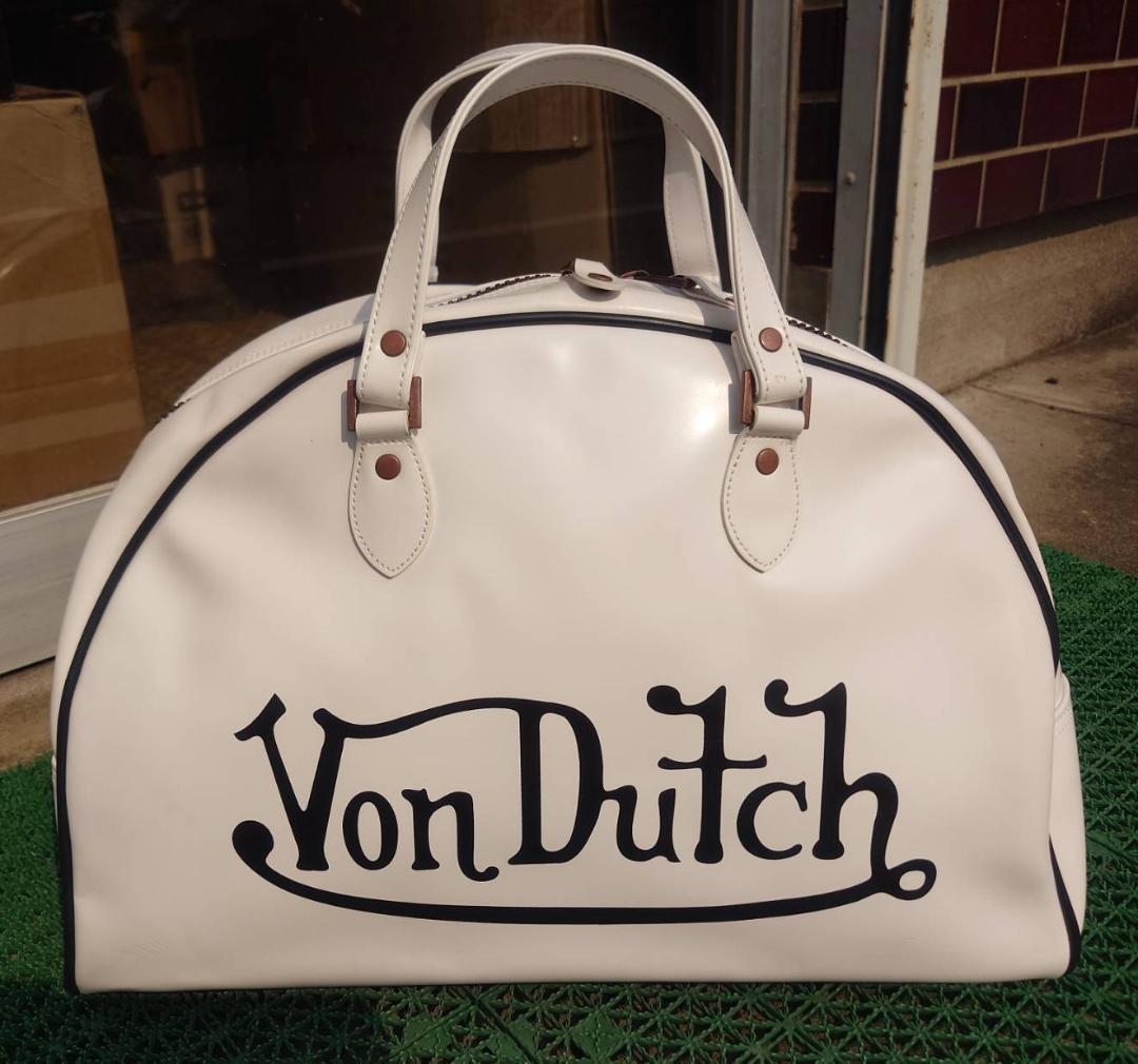 Von Dutch ボストンバッグ ホワイト