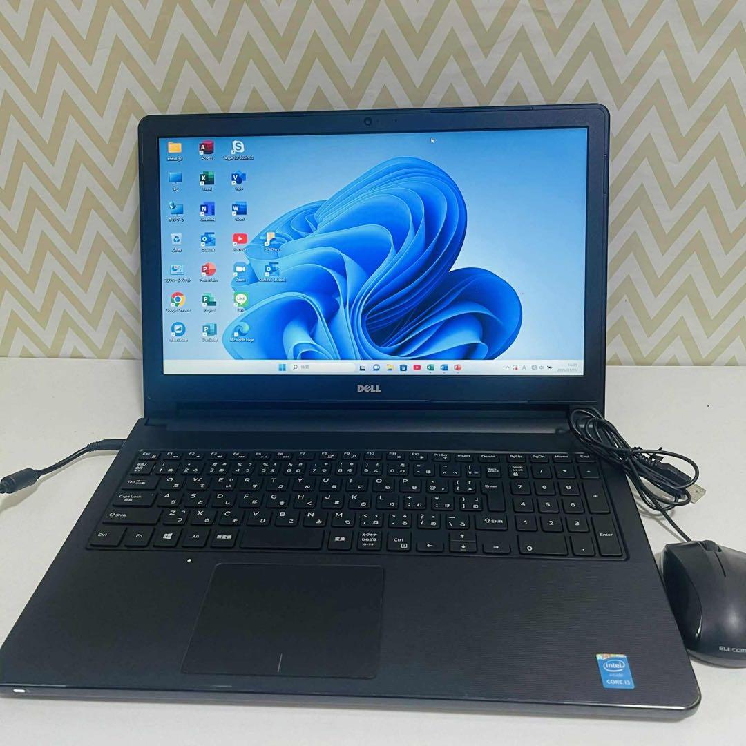 T8 DellノートパソコンWEBカメラSSD高速Windows11オフィス付き
