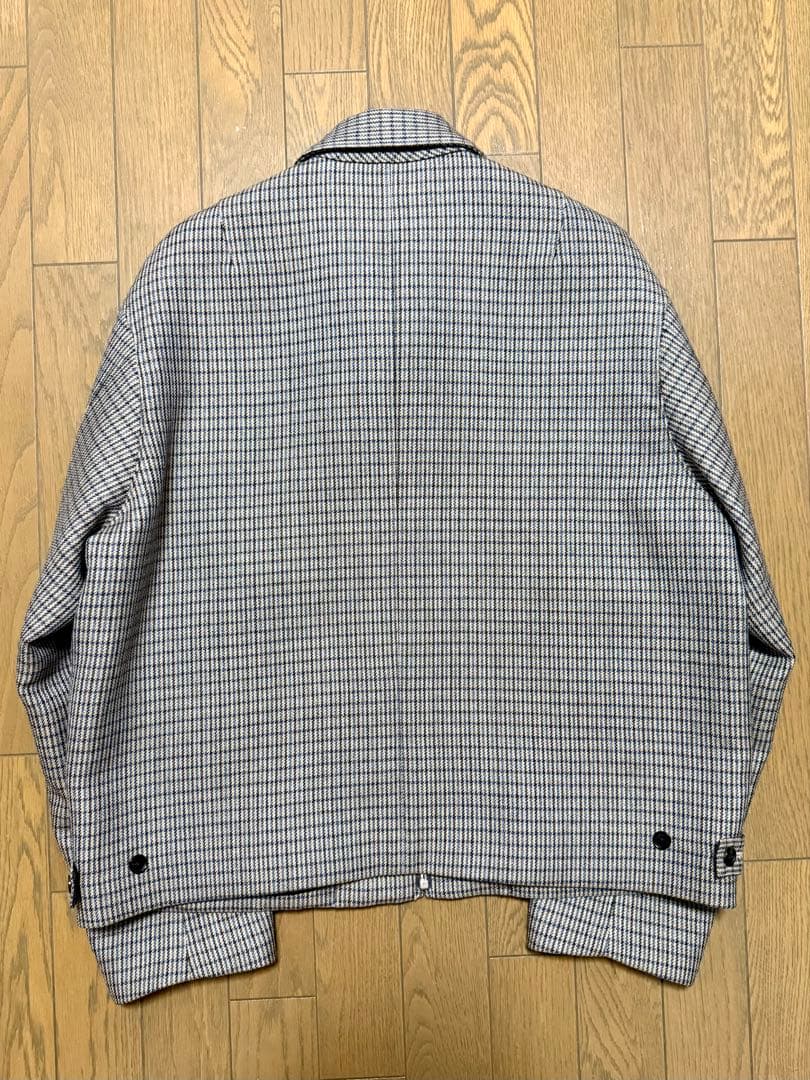 ジャケット・アウター auralee double face check zip blouson 3