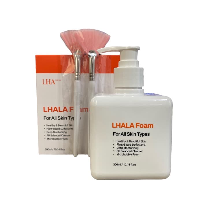 【即日発送・数量限定】LHALA Foam 300ml ハケ2本プレゼント