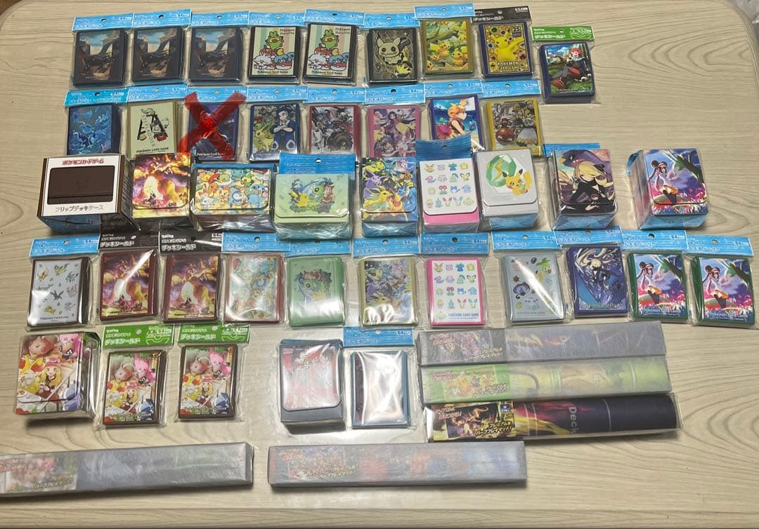 ポケモン　サプライ　デッキケース　デッキシールド　プレイマット