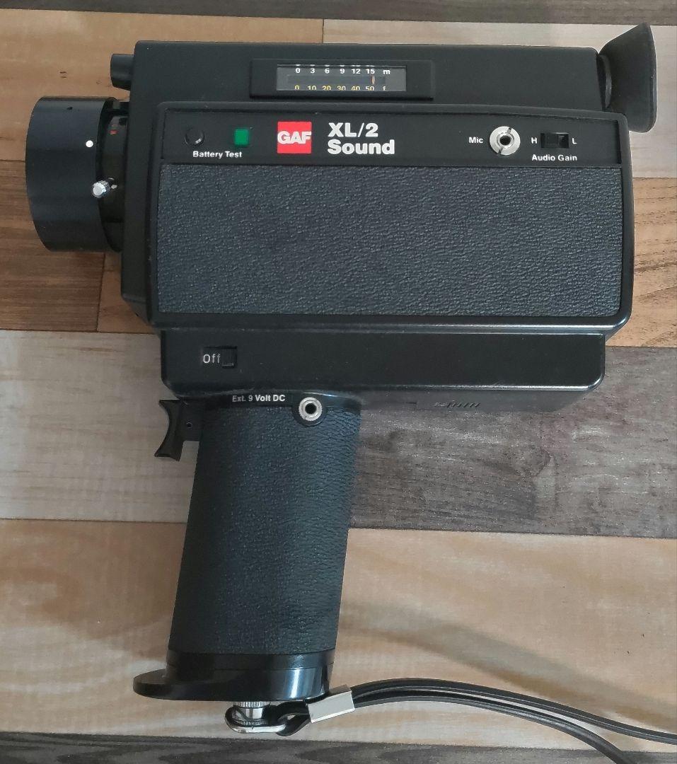 GAF XL/2　サウンドスーパー8ムービーシネマ　8mm filmカメラ