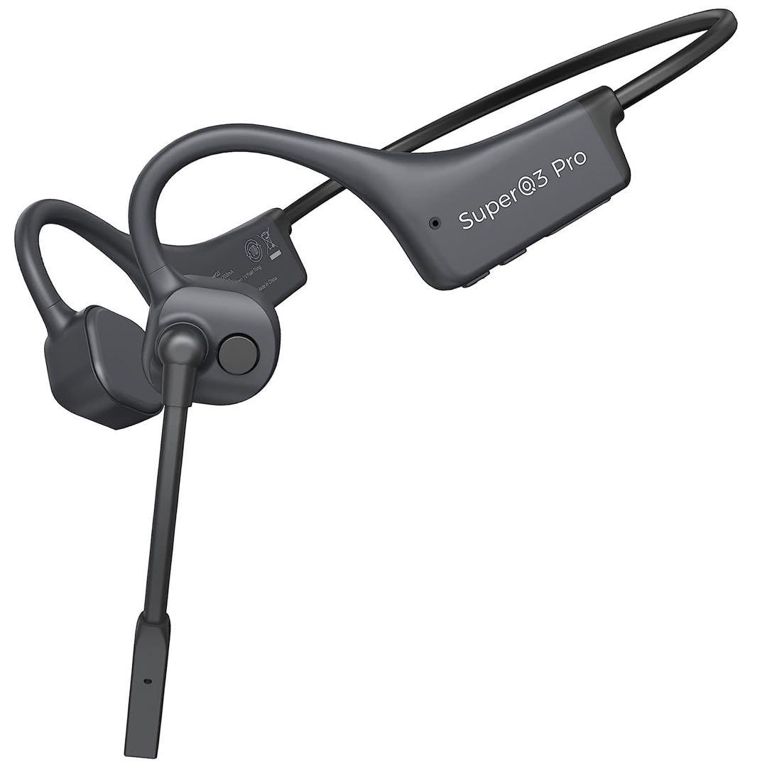 【20%OFF】骨伝導イヤホン Bluetooth マイク ノイズキャンセリング
