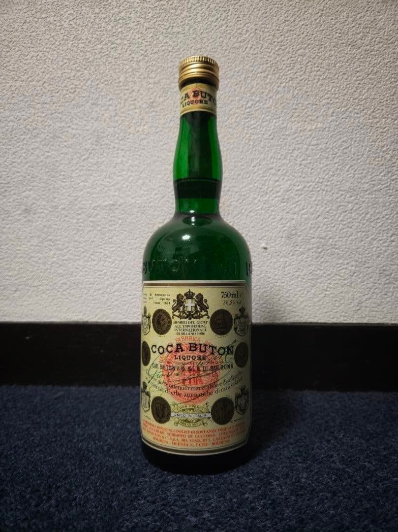 未開封　古酒　COCA BUTON　コカブトン 　80年　コカ　リキュール