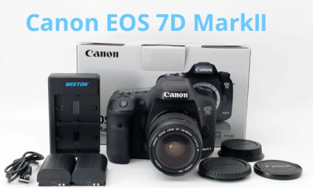 デジタル一眼レフカメラ Canon EOS 7D Mark II標準レンズセット