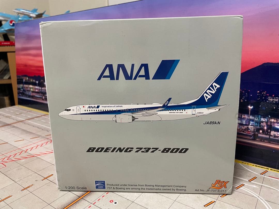 Jfox 1/200 全日空 ANA B737-800 JA89AN IOJ塗装