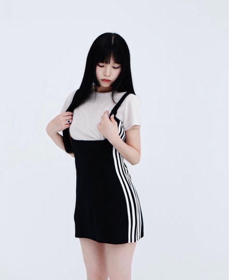 ワンピース kiss the club line layered mini onepiece