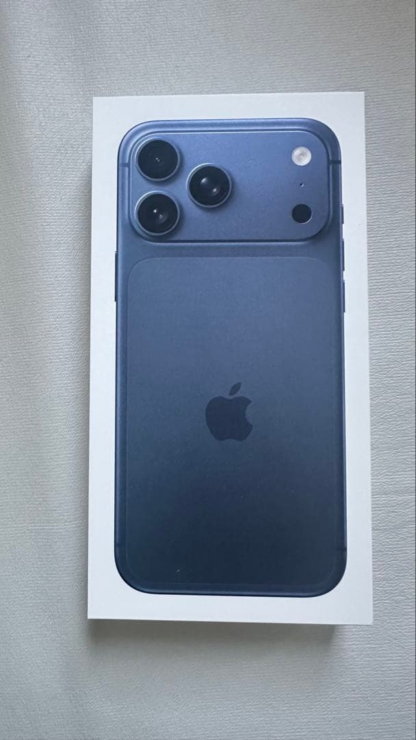 iPhone 17 Pro Max ダークブルー 本体