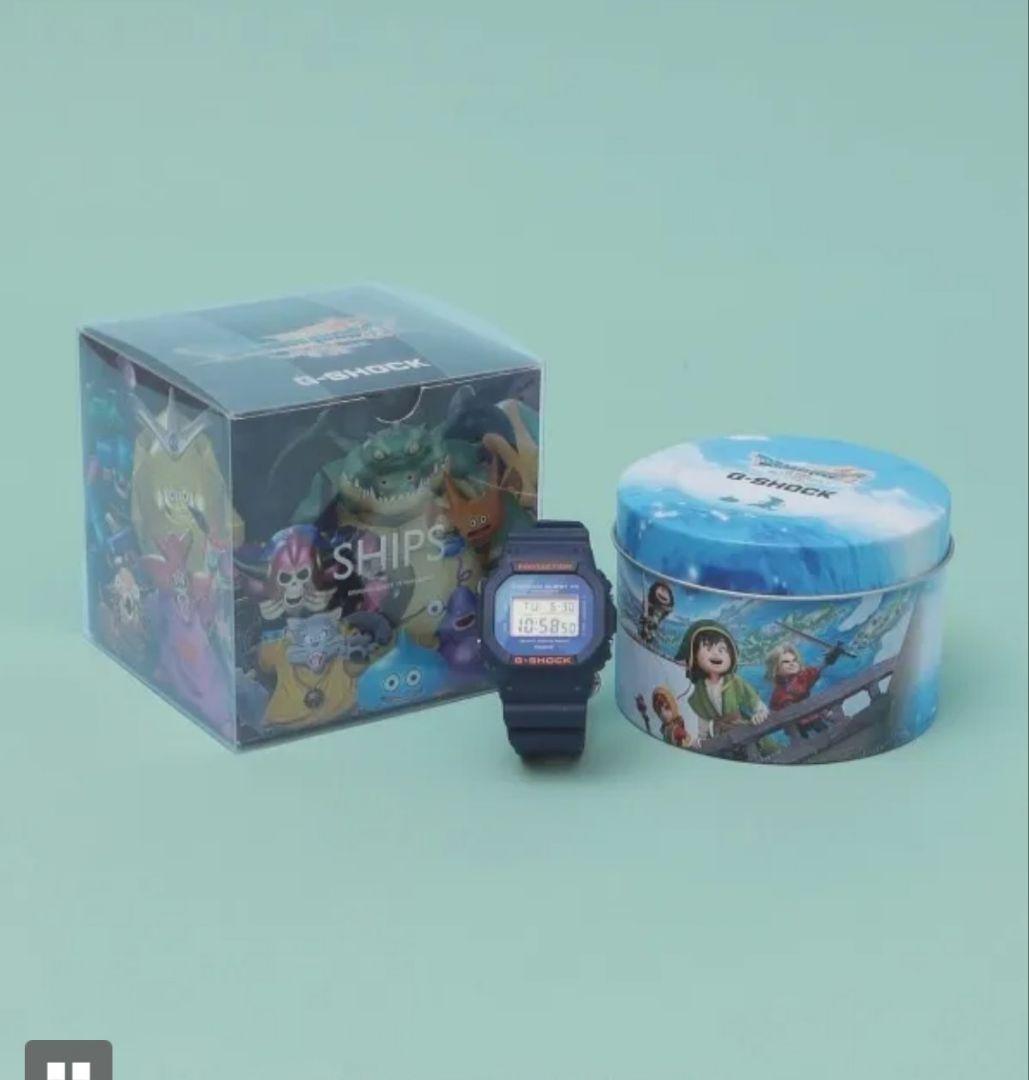 新品　ドラゴンクエストVII　G-SHOCK　エコバッグ付き