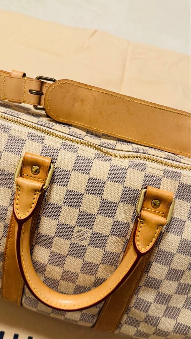 LOUIS VUITTON ダミエ キーポルバンドリエール50