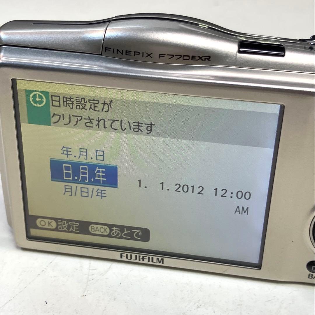 E41 【ジャンク】 FUJIFILM FinePix F770EXR デジカメ