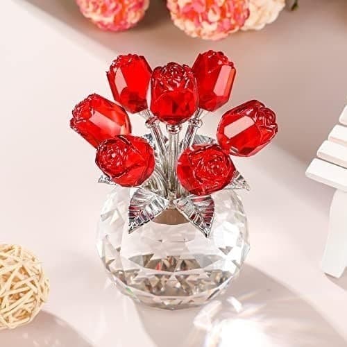 プレゼント クリスタル バラ 枯れない 花 薔薇 ギフト 結婚祝い 記念日 女性
