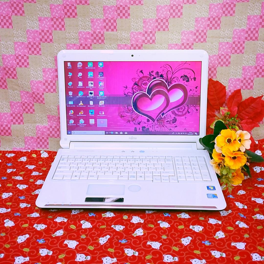 極上品！2世代Corei5！カメラ搭載！富士通！ブルーレイ!Win10！動画編集