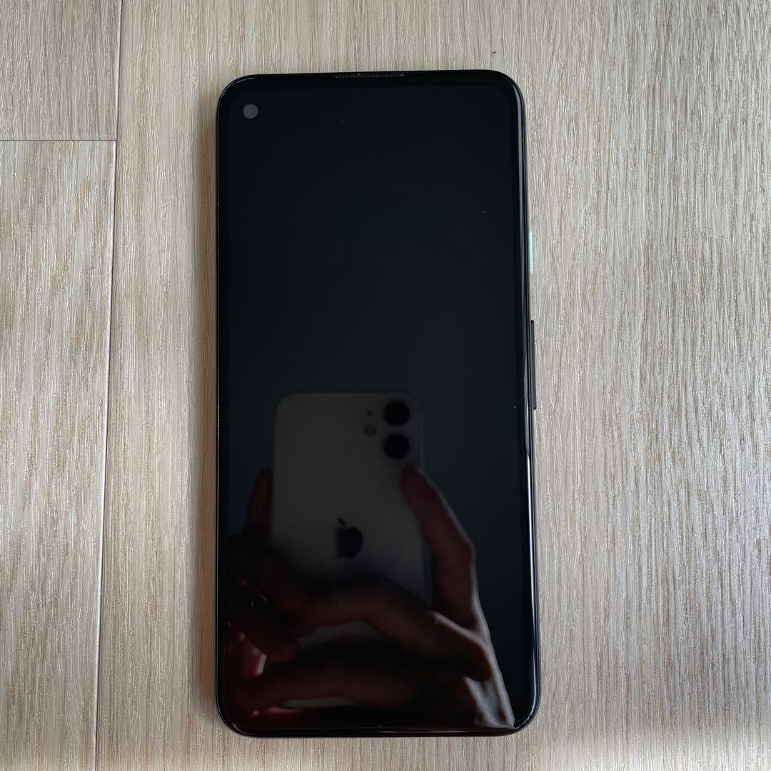 Google Pixel 4a ジャストブラック おサイフケータイ未初期 難あり