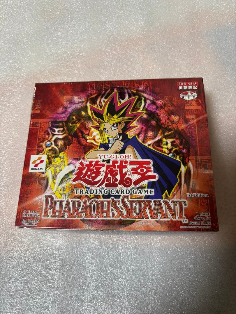 遊戯王 Pharaoh's Servant 未開封　アジア版