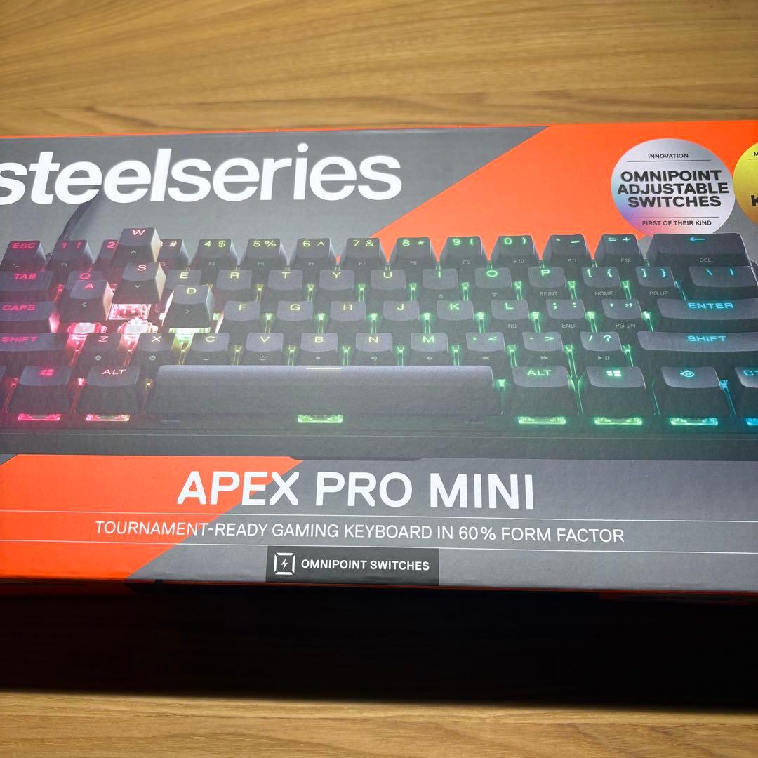 美品 SteelSeries Apex Pro Mini ゲーミングキーボード
