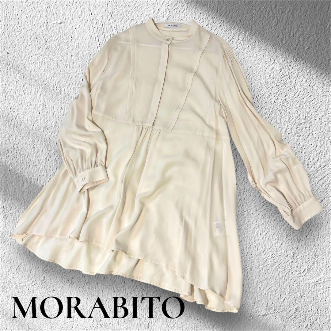 MORABITO BLANK モラビト　ブラウス　チュニック　キュプラ　38