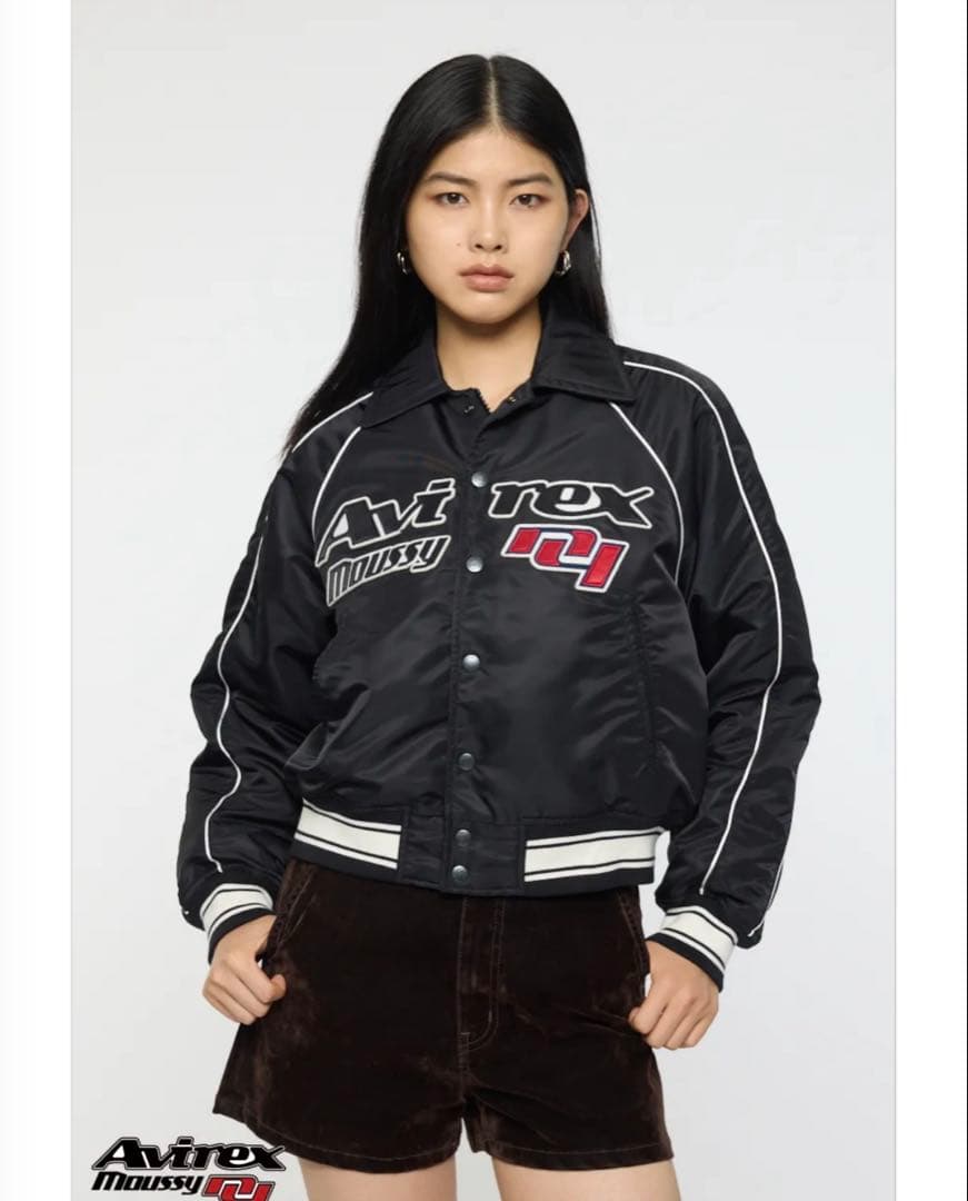 moussy AVIREX VARSITY ジャケット