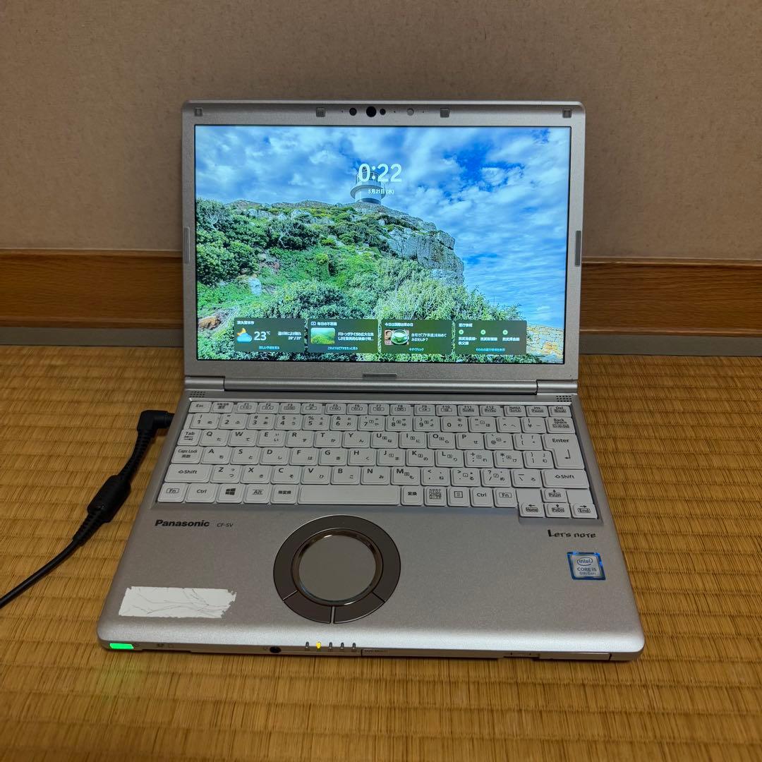 Windowsノート本体 Panasonic Let's note CF-SV7HD4VS