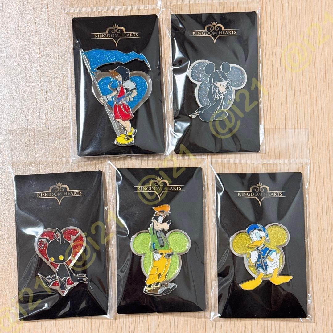 キングダムハーツ KINGDOM HEARTS ピンズ 全5種