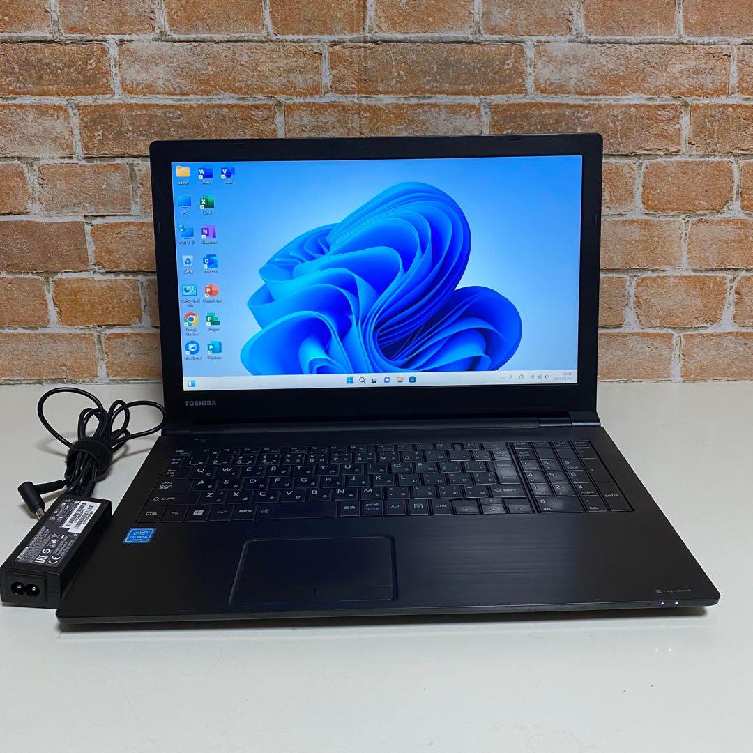 TOSHIBA ノートPC メモリ8GB Windows 11 オフィス付き