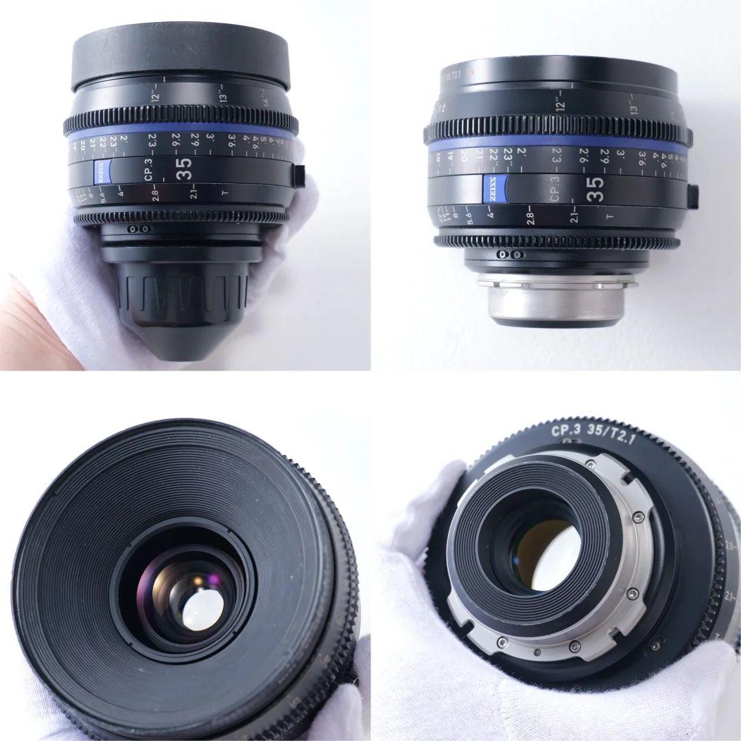 Zeiss CP.3 cp3 35mm T2.1 PL EF シネマレンズ